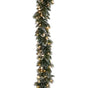 Christabelle Christmas Garland with Lights - Electric 274cm Glittery Bristle