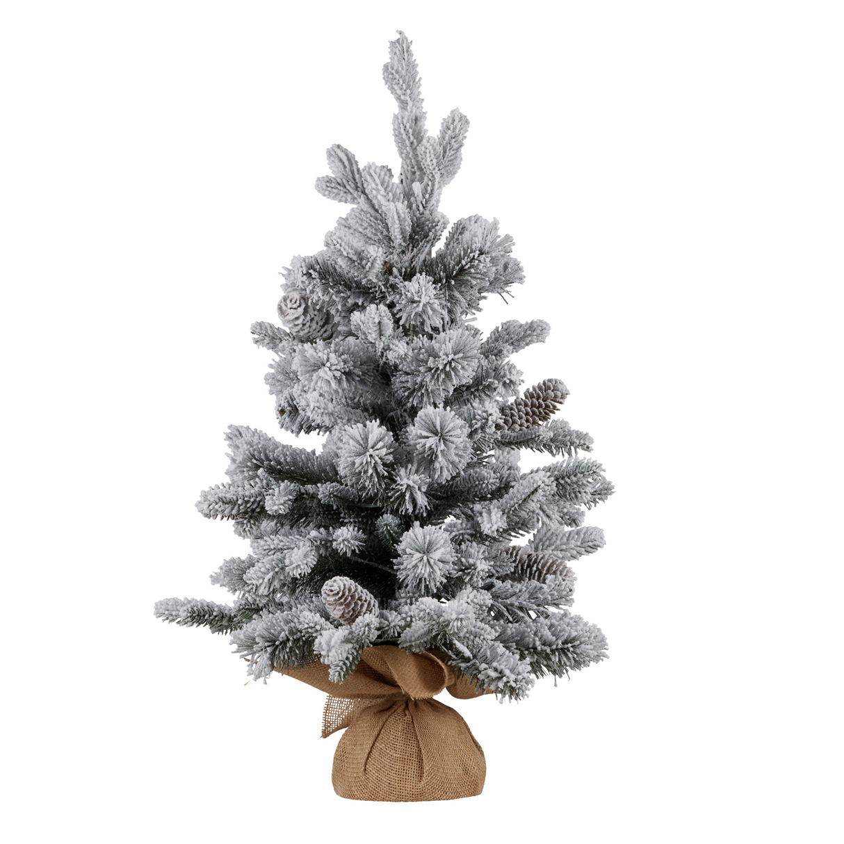 National Tree Company 61cm Snowy Dorchester Tabletop Prelit Christmas Tree