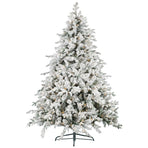 Christabelle 9ft Christmas Tree with Twinkle Lights- Snowy Dorchester