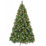 Christabelle 7.5ft Christmas Tree with Twinkle Lights - Wintry Pine