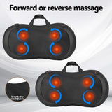 Livemor Neck Massager With Heat Kneading Back Massager - Rear View