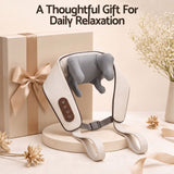Livemor Neck Massager with Heat Pillow Shiatsu Shoulder Back Massager Pain Relief Tissue Kneading - Extra Image