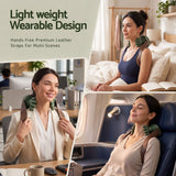 Livemor Electric Neck Massager with Heat for Shoulder,Back Wireless Massage | 4D Shiatsu Kneading Massager with Heat, Cordless Portable Muscle Relaxer, Soothes Shoulder Tension for Home, Office, and Car - Extra Image