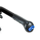 Gen2 12V 550W Electric Motorised Jockey Wheel Mini Mover - Black - Rear View