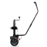 Gen2 12V 550W Electric Motorised Jockey Wheel Mini Mover - Black - Close-Up Angle