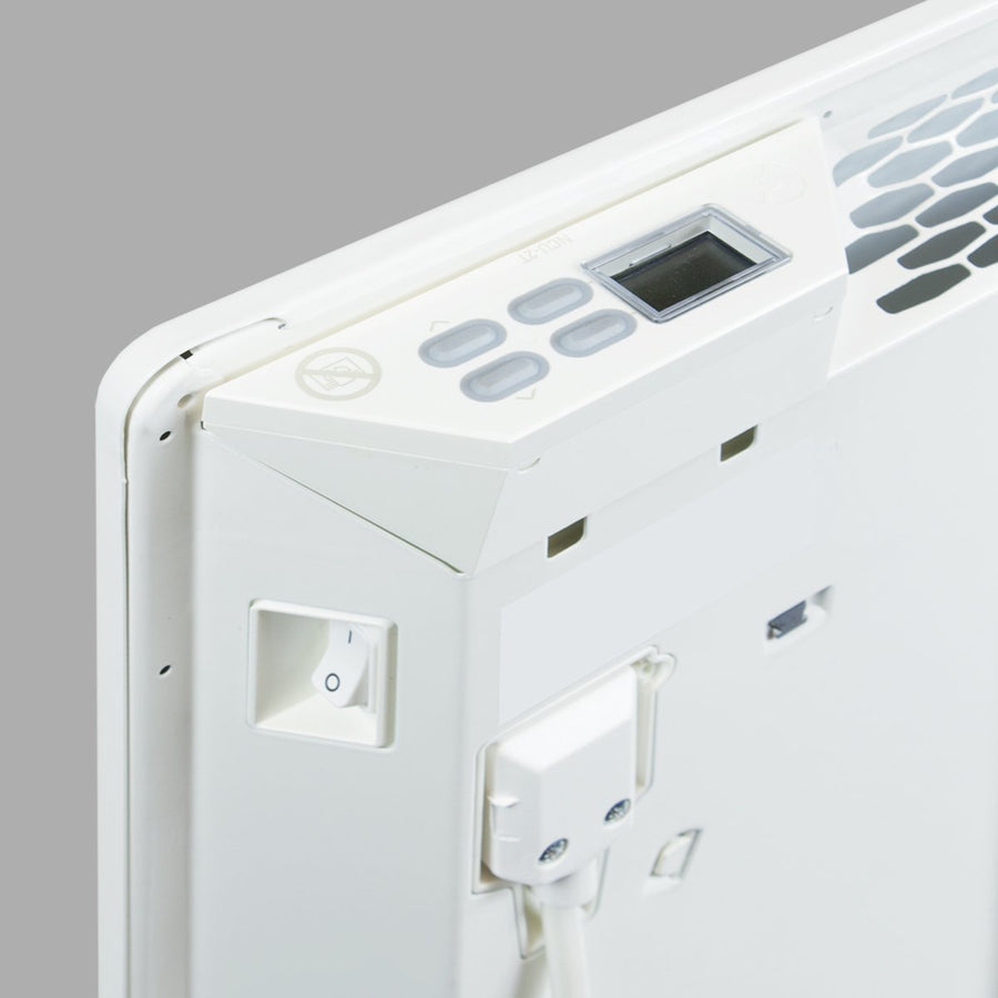 Nobo 2000W NTL4S20-FS40 Electric Panel Heater Thermostat & Castors