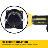NovaWinch 12V Electric Winch 2041KG 4500LBS - Rear View