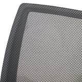 Oikiture Mesh Office Chair Foam Seat White&Black - Front View