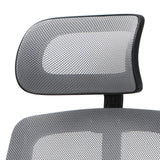 Oikiture Ergonomic Office Chair Back Support Dark Grey&Black