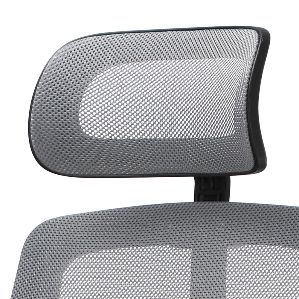 Oikiture Ergonomic Office Chair Back Support Dark Grey&Black
