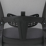 Oikiture Mesh Office Chair Executive Seat Racing Tilt DGY&BK