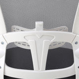 Oikiture Mesh Office Chair Executive Seat Racing Tilt DGY&WH