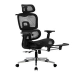 Oikiture Ergonomic Office Chair Mesh Executive Seat Black