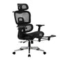Oikiture Ergonomic Office Chair Mesh Executive Seat Black