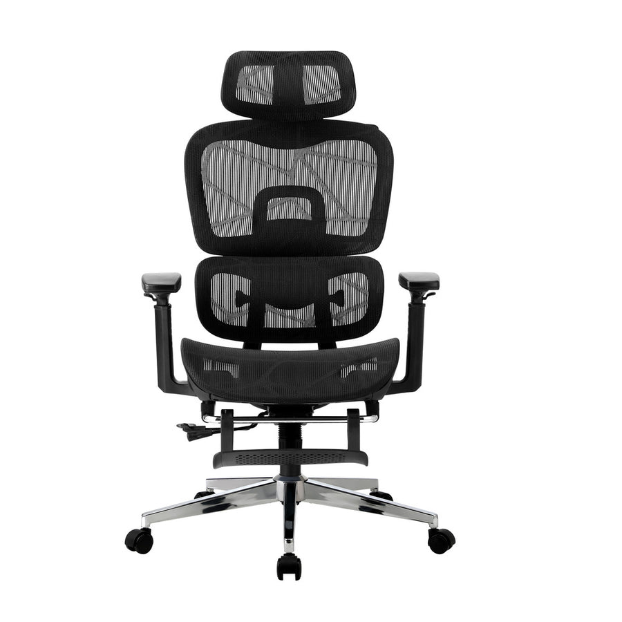 Oikiture Ergonomic Office Chair Mesh Executive Seat Black, image 9