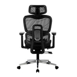 Oikiture Ergonomic Office Chair Mesh Executive Seat Black - Side View