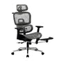 Oikiture Ergonomic Office Chair Mesh Executive Seat BK&GY