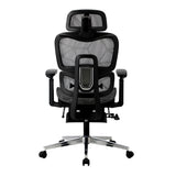 Oikiture Ergonomic Office Chair Mesh Executive Seat BK&GY