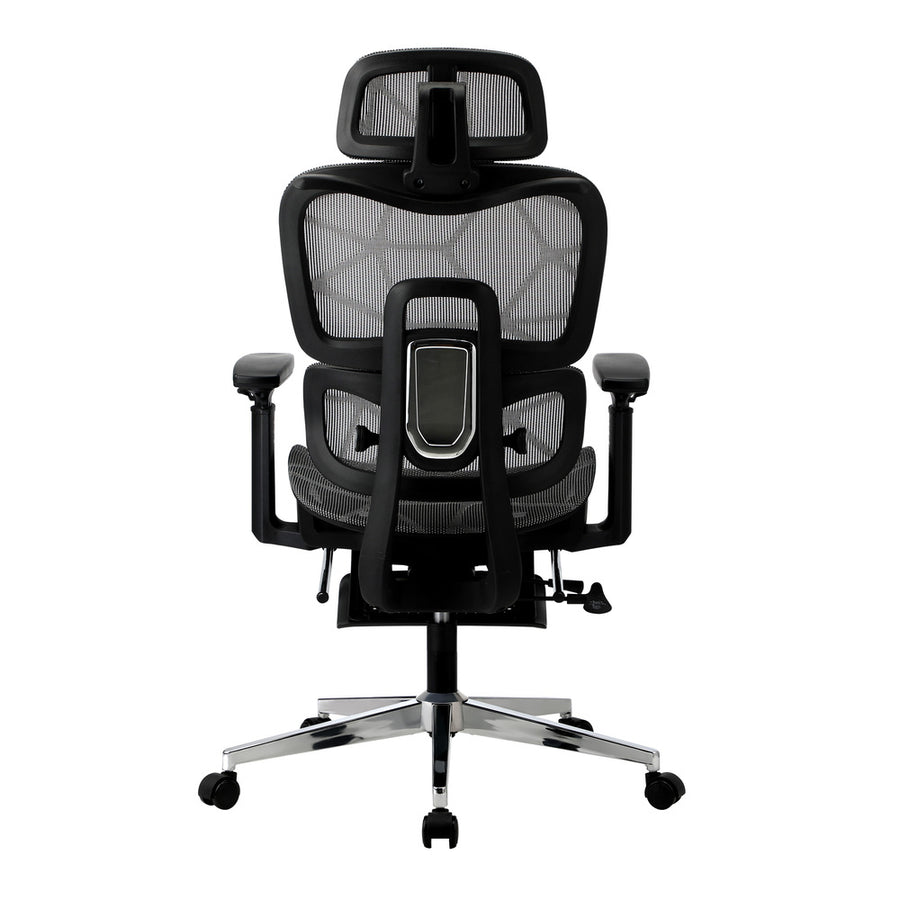 Oikiture Ergonomic Office Chair Mesh Executive Seat BK&GY