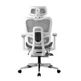 Oikiture Ergonomic Office Chair Mesh Executive Seat WH&GY - Extra Image