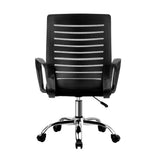 Oikiture Mesh Office Chair Breathable Backrest Black