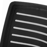 Oikiture Mesh Office Chair Breathable Backrest Black