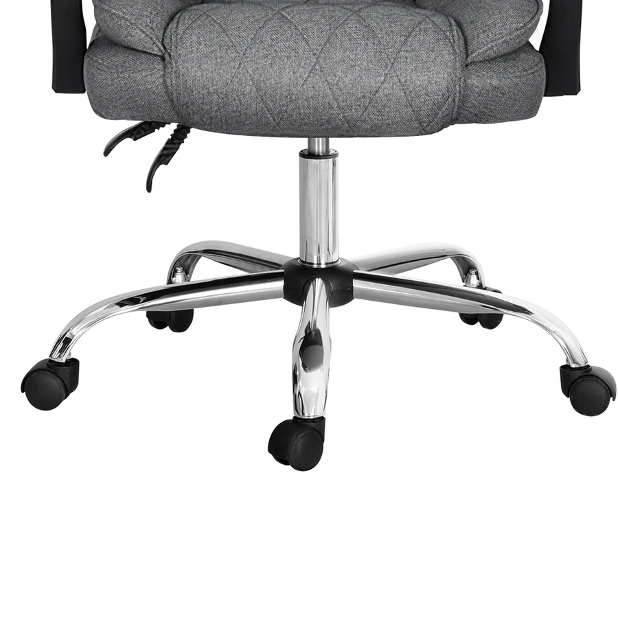 Artiss Executive Office Chair Recliner Grey, image 3
