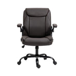 Artiss Executive Office Chair Mid Back Brwon, image 3