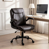Artiss Executive Office Chair Mid Back Brwon - Extra Image