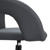Artiss Office Chair Mid Back Grey - Side View