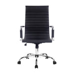 Artiss Office Chair Conference Chairs PU Leather High Back Black, image 3