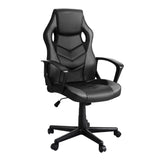 Artiss Gaming Office Chair Computer Chairs Grey - Close-Up Angle