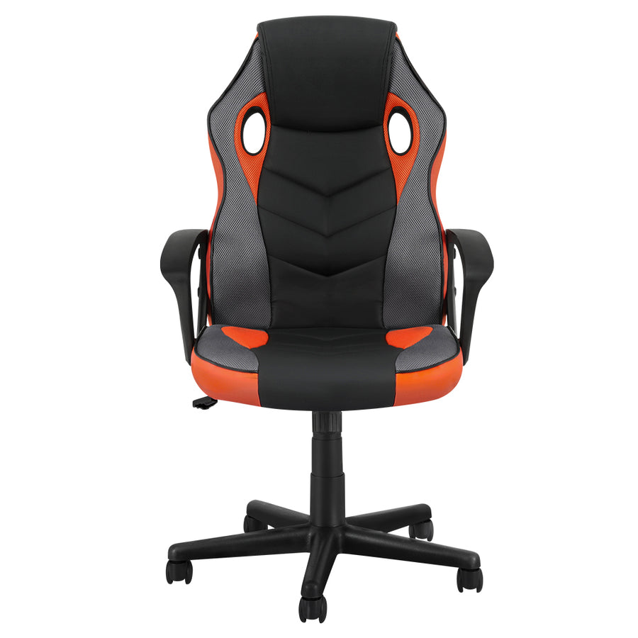 Artiss Gaming Office Chair Computer Executive Racing Chairs High Back Orange, image 3