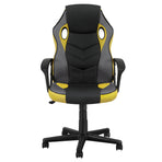 Artiss Gaming Office Chair Computer Executive Racing Chairs High Back Yellow, image 3