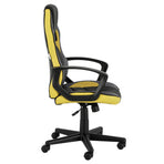 Artiss Gaming Office Chair Computer Executive Racing Chairs High Back Yellow, image 4
