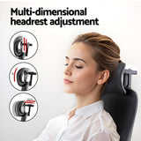 Artiss Ergonomic Office Chair Mesh Chairs Black - Top-Down View