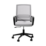 Artiss Mesh Office Chair Computer Gaming Desk Chairs Work Study Mid Back Grey, image 3