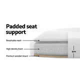 Artiss Mesh Office Chair Computer Gaming Desk Chairs Work Study Mid Back Grey - 45-Degree Angle