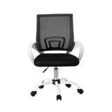 Artiss Office Chair Mesh Computer Gaming Desk Chairs Work Study Mid Back - Side View