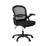 Artiss Mesh Office Chair Computer Gaming Desk Chairs Work Study Mid Back - Close-Up Angle
