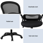 Artiss Mesh Office Chair Computer Gaming Desk Chairs Work Study Mid Back