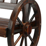 Livsip Garden Bench Wagon Chairs Wheel Chair Backyard Lounge - Top-Down View