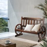 Livsip Garden Bench Wagon Chairs Wheel Chair Backyard Lounge