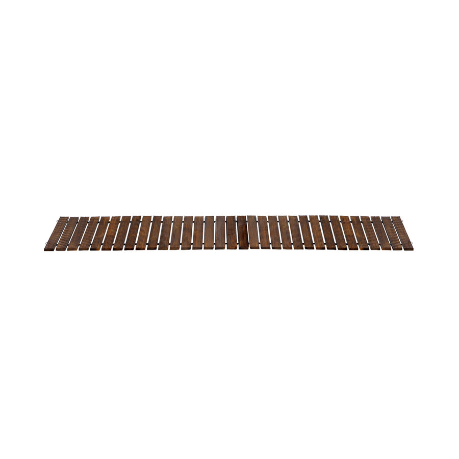 Livsip Garden Wooden Pathway 8ft Roll-Out Straight Walkway
