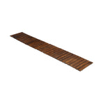 Livsip Garden Wooden Pathway 8ft Roll-Out Straight Walkway