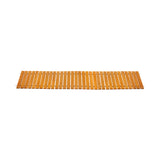 Livsip Garden Wooden Pathway 8ft Straight Roll-Out - Close-Up Angle