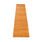 Livsip Garden Wooden Pathway 8ft Straight Roll-Out