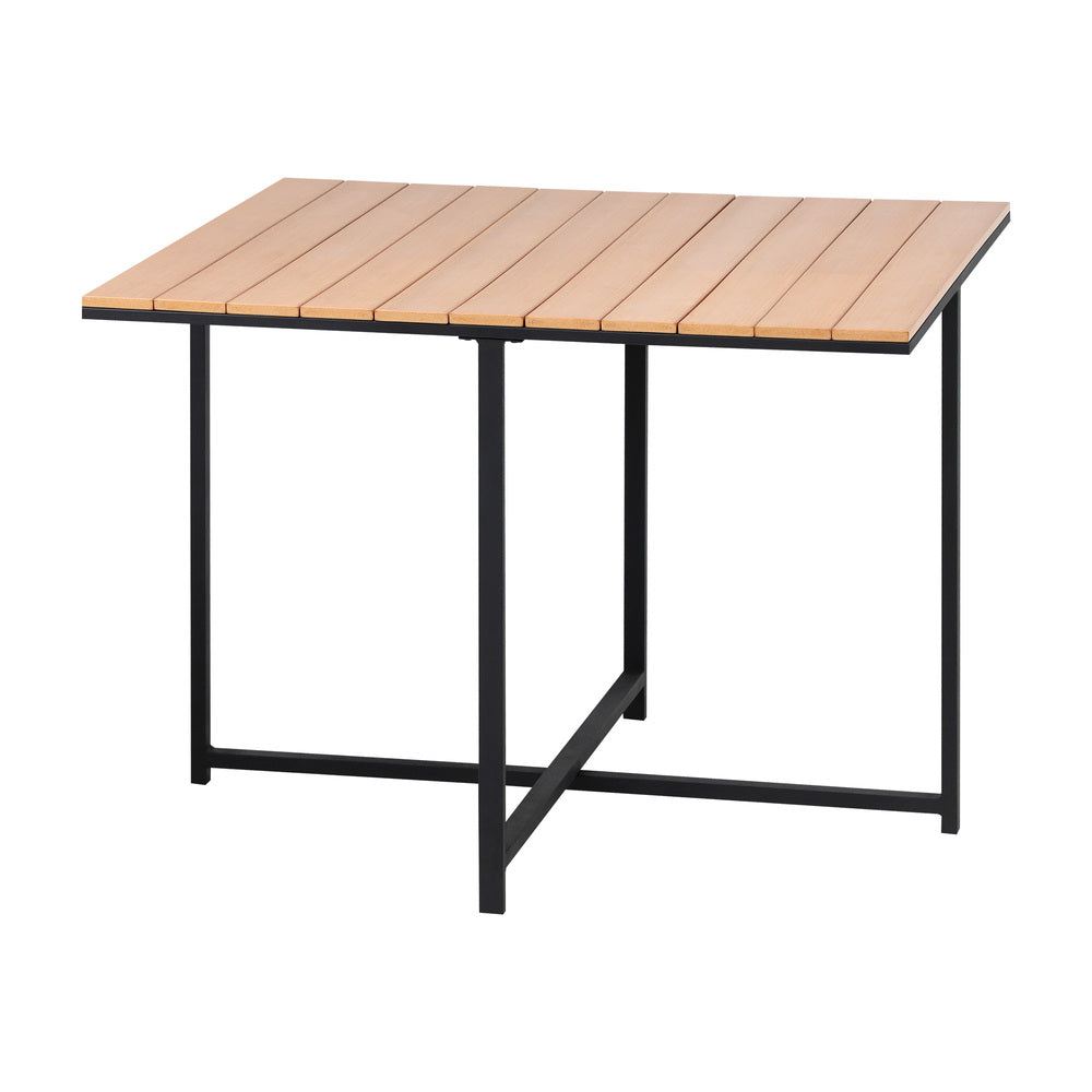 Livsip Outdoor Dining Table Lounge Setting Wood-Plastic