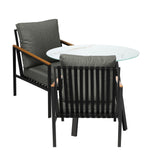 Livsip 3PCS Outdoor Dining Setting Patio Bistro Set