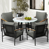 Livsip 5PCS Outdoor Dining Setting Patio Bistro Set